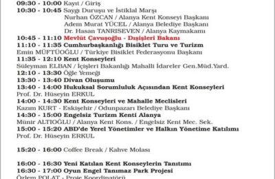(EN) Kent Konseyleri Alanya’da buluşuyor