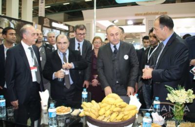 Dışişleri Bakanı Alanya standında