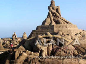 2.Sand Statue Festival Started..
