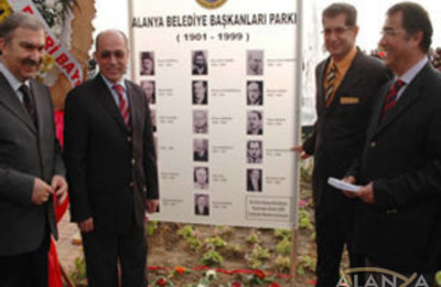 (EN) Alanya Belediye Başkanları Parkı Açıldı