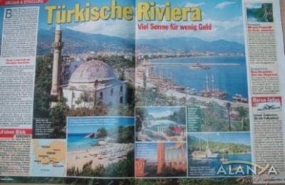 Alman Moda Ve Kadın Dergisi, Auf Einen Blick’te Alanya