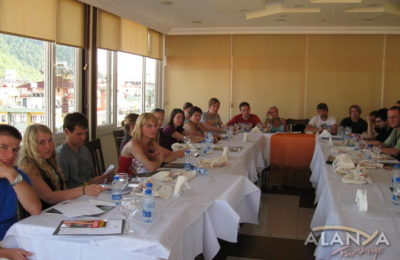 (EN) Alman üniversite öğrencilerine Alanya tanıtıldı