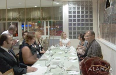 ALTİD yönetimi Finlandiyalı TV ekibiyle yemekte buluştu