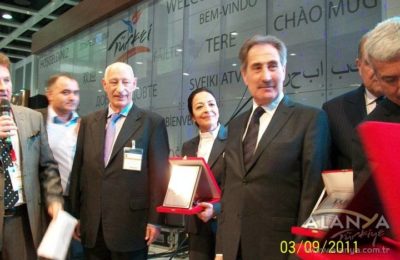 ITB’de Tourexpi  Destination Management Ödülleri Takdimi