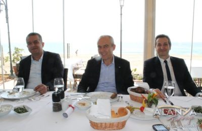 Turizmcilerin konuğu AB Bakanı Çavuşoğlu oldu (FOTO GALERİ)