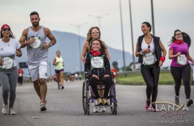 Koşamayanlar için Alanya’da koşulacak