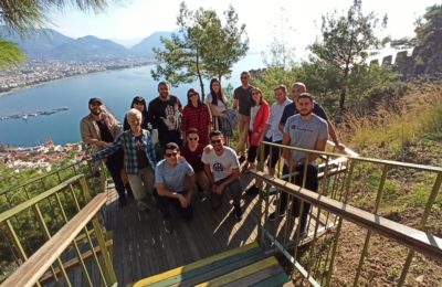Avrupalı öğrenciler Alanya’da