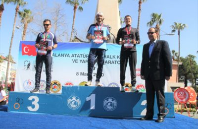 (Turkish) 20. Alanya Atatürk Halk Koşusu ve Yarı Maratonu yapıldı