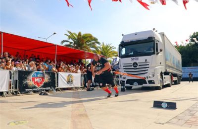 Strongman yarışları yapıldı