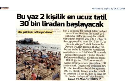 ŞUBAT 2023 BASIN GÖRSELLERİ