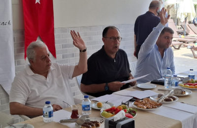 Kleopatra Otelciler Derneği’nde Şevki Taç Dönemi