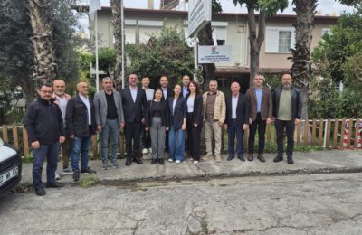 Alanya Gazeteciler Cemiyeti ALTİD’İ Ziyaret Etti