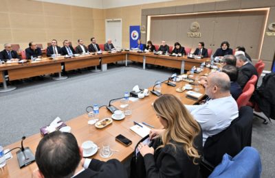 Türkiye Odalar ve Borsalar Birliği’nde Toplantı Gerçekleştirdik